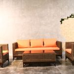 ست مبله الکادو 5نفره با میز 100*60